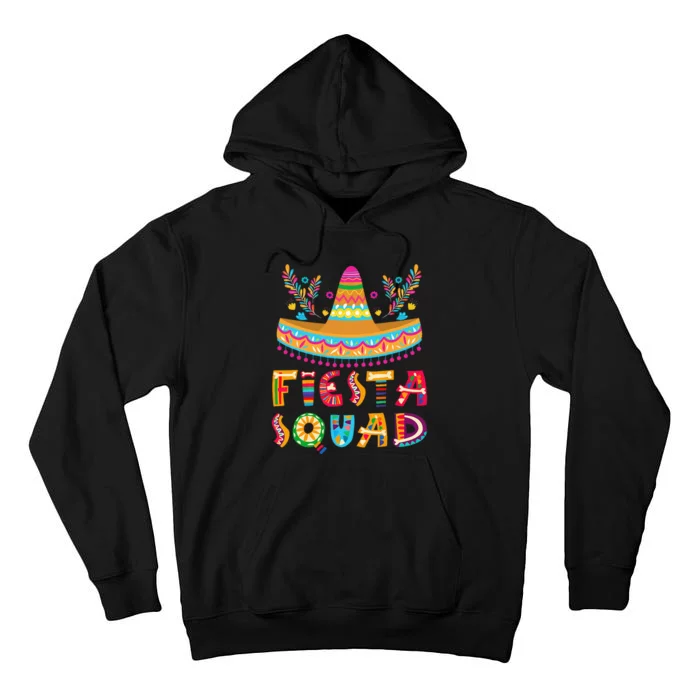 Cinco De Mayo Fiesta Squad Mexican Party Tall Hoodie