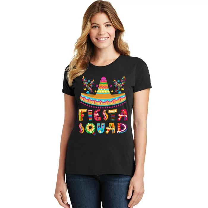 Cinco De Mayo Fiesta Squad Mexican Party Women's T-Shirt