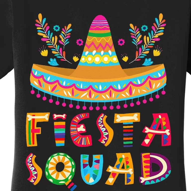 Cinco De Mayo Fiesta Squad Mexican Party Women's T-Shirt