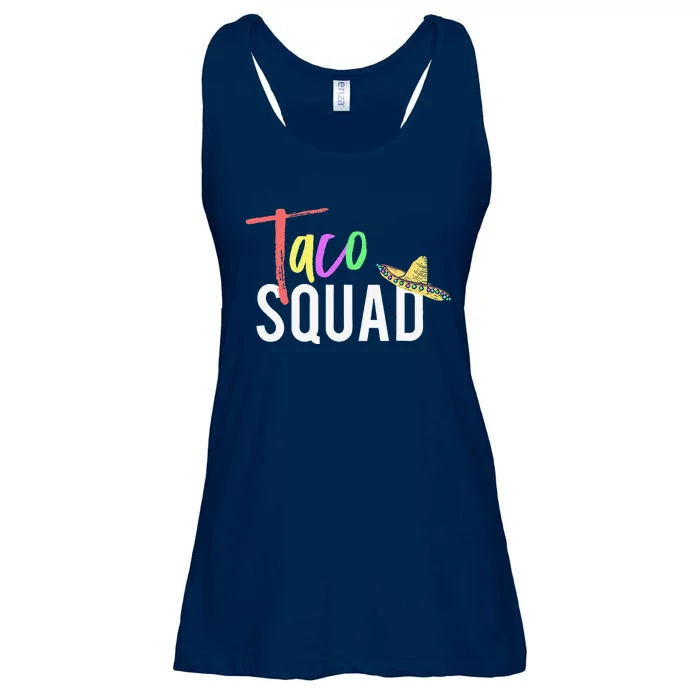 Cinco De Mayo Taco Squad Design To Celebrate A Fiesta Ladies Essential Flowy Tank