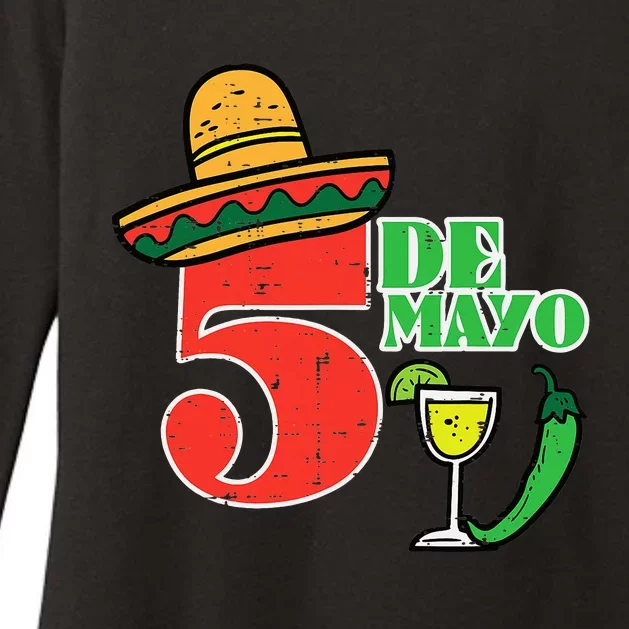 Cinco De Mayo 5 Cinco De Mayo Mexican Fiesta Party Womens CVC Long Sleeve Shirt