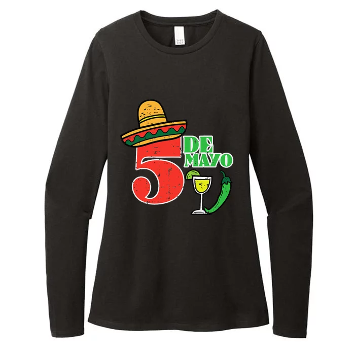 Cinco De Mayo 5 Cinco De Mayo Mexican Fiesta Party Womens CVC Long Sleeve Shirt