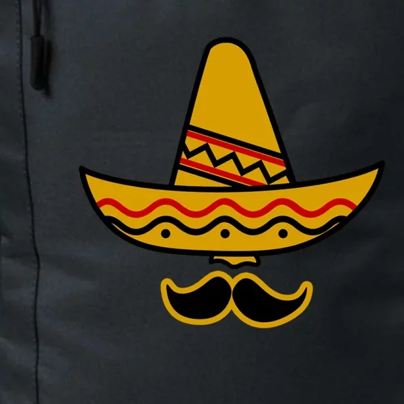 Cinco De Mayo Mustache Sombrero Funny Daily Commute Backpack