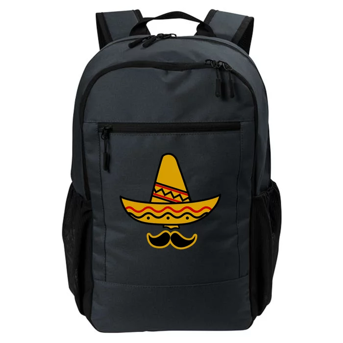 Cinco De Mayo Mustache Sombrero Funny Daily Commute Backpack