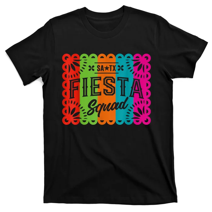 Cinco De Mayo 2024 Fiesta Squad Fiesta San Antonio Texas T-Shirt