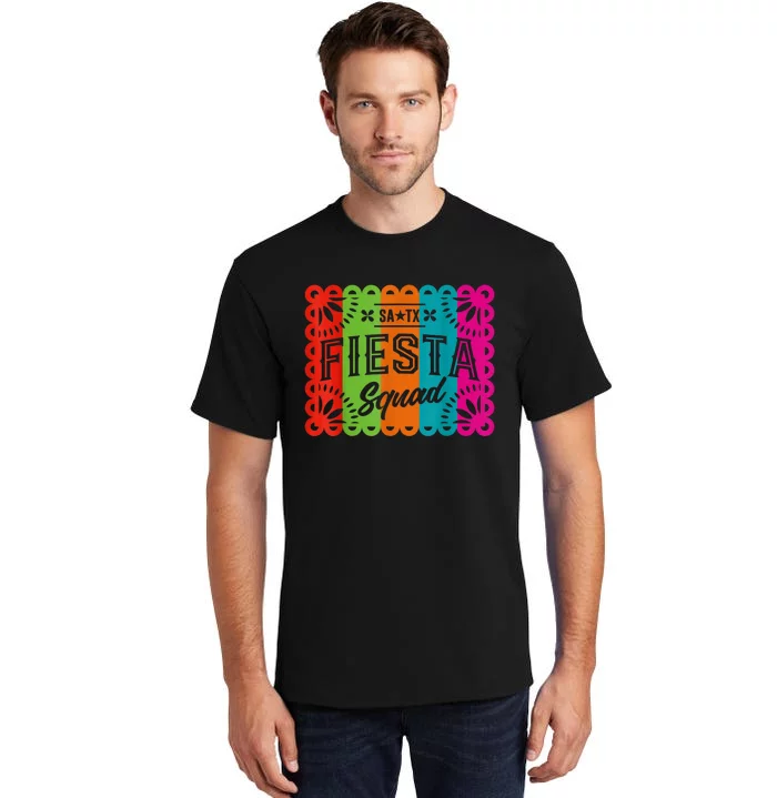 Cinco De Mayo 2024 Fiesta Squad Fiesta San Antonio Texas Tall T-Shirt