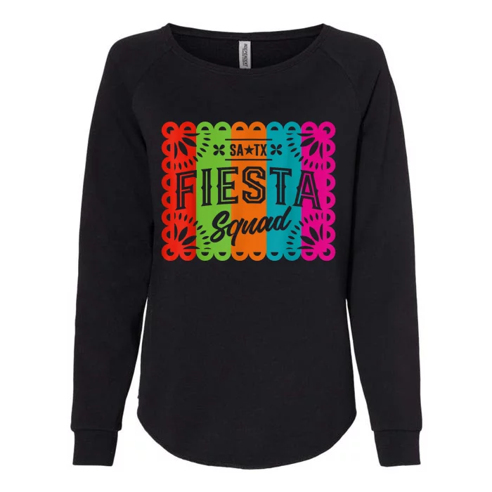 Cinco De Mayo 2024 Fiesta Squad Fiesta San Antonio Texas Womens California Wash Sweatshirt