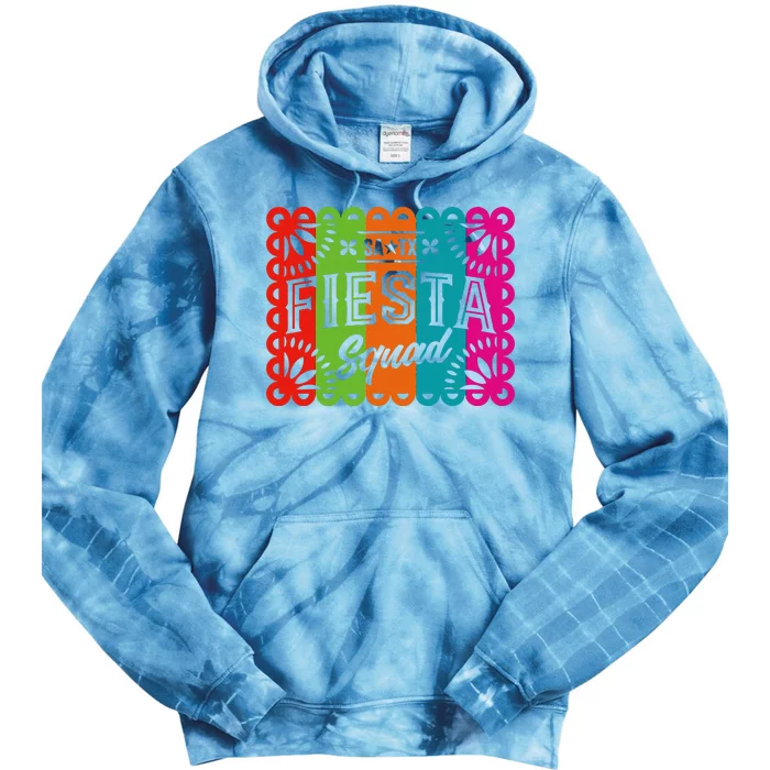 Cinco De Mayo 2024 Fiesta Squad Fiesta San Antonio Texas Tie Dye Hoodie