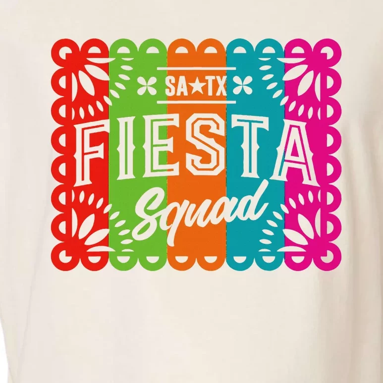 Cinco De Mayo 2024 Fiesta Squad Fiesta San Antonio Texas Garment-Dyed Women's Muscle Tee