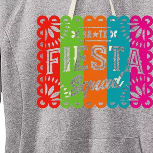 Cinco De Mayo 2024 Fiesta Squad Fiesta San Antonio Texas Women's Fleece Hoodie