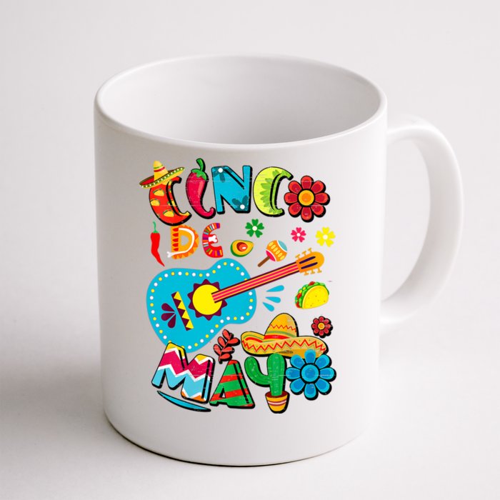 Cinco De Mayo Mexican Fiesta 5 De Mayo Viva Mexico Front & Back Coffee Mug