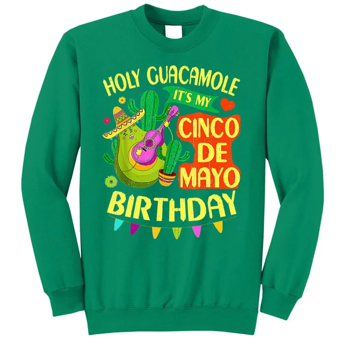 Cinco De Mayo Birthday Holy Guacamole Mexican Gift Sweatshirt