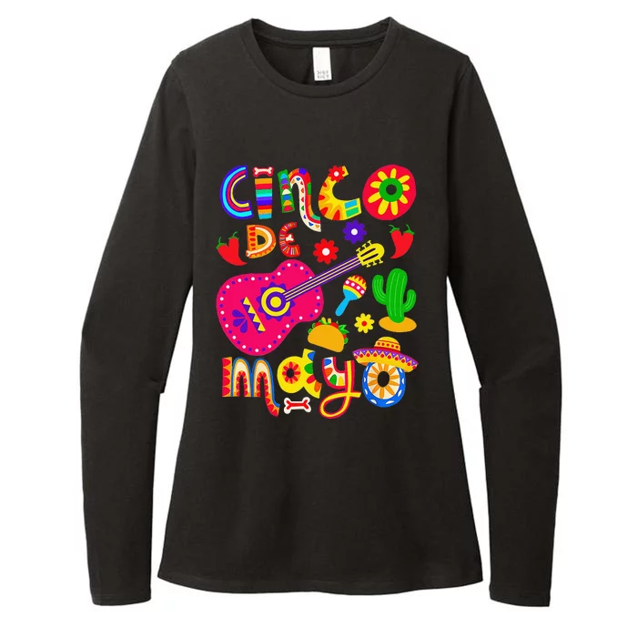 Cinco De Mayo Mexican Fiesta 5 De Mayo Funny Womens CVC Long Sleeve Shirt