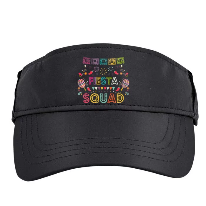 Cinco De Mayo Fiesta Squad Mexican Party Cinco De Mayo Party Adult Drive Performance Visor