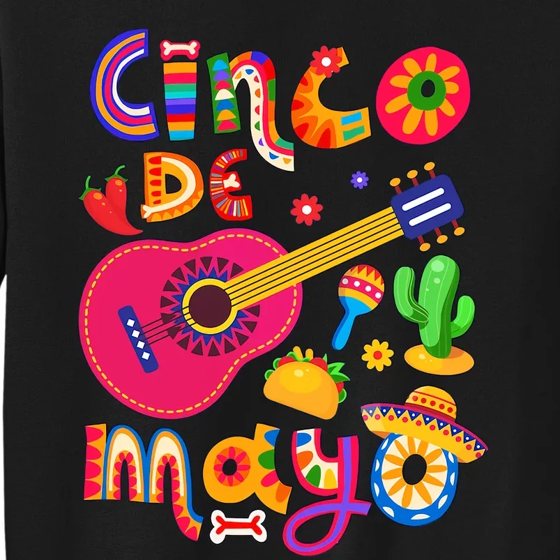 Cinco De Mayo Mexican Fiesta Party 5 De Mayo Mexican Festival Tall Sweatshirt