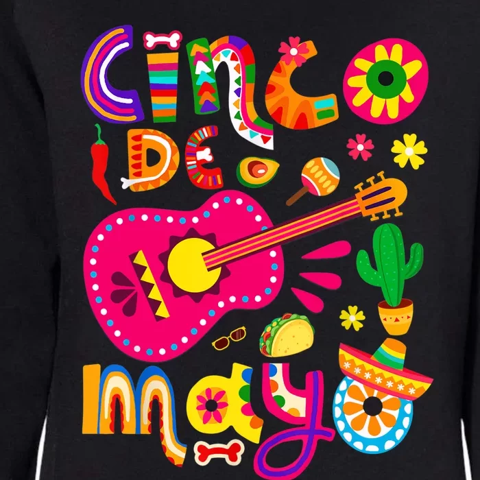 Cinco De Mayo Mexican Fiesta 5 De Mayo Womens California Wash Sweatshirt