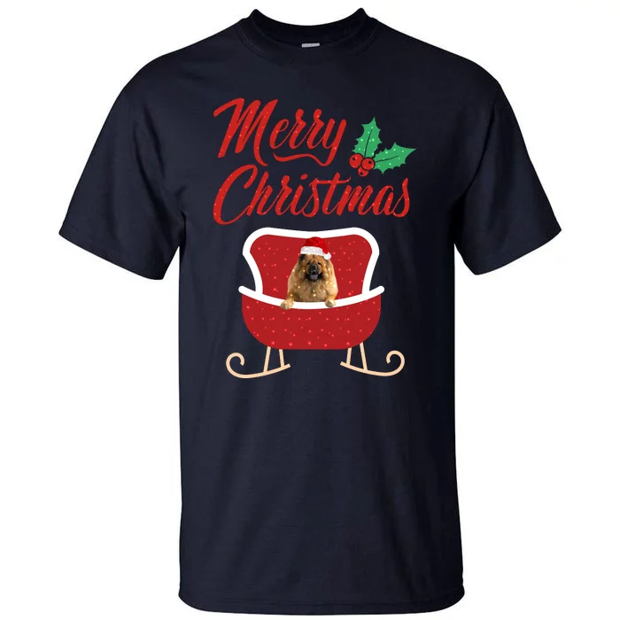 ChowChow Dog Merry Christmas Design For The Holiday Season! Tall T-Shirt