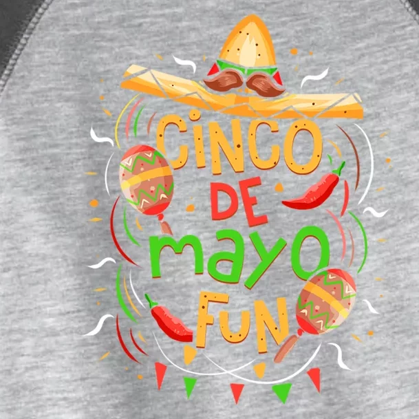 Cinco De Mayo Fun Celebration Toddler Fine Jersey T-Shirt