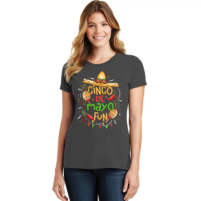 Cinco De Mayo Fun Celebration Women's T-Shirt