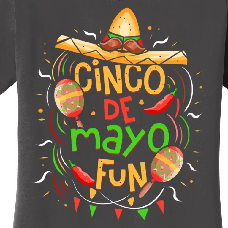 Cinco De Mayo Fun Celebration Women's T-Shirt