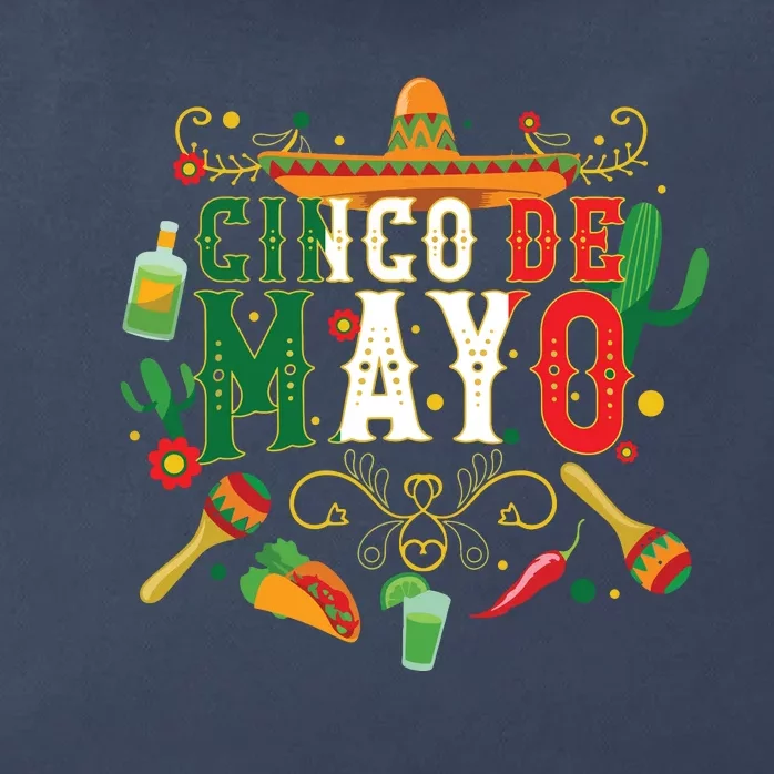 Cinco De Mayo Shirts Mexican Fiesta 5 De Mayo Zip Tote Bag