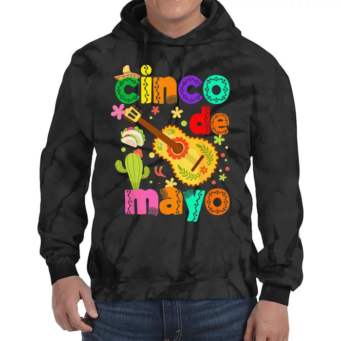 Cinco De Mayo Mexican Fiesta 5 De Mayo Tie Dye Hoodie