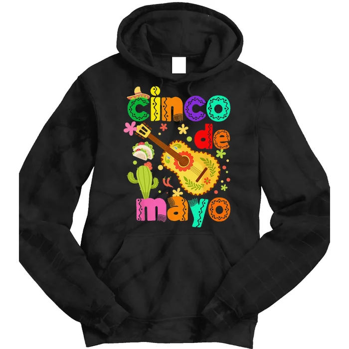 Cinco De Mayo Mexican Fiesta 5 De Mayo Tie Dye Hoodie