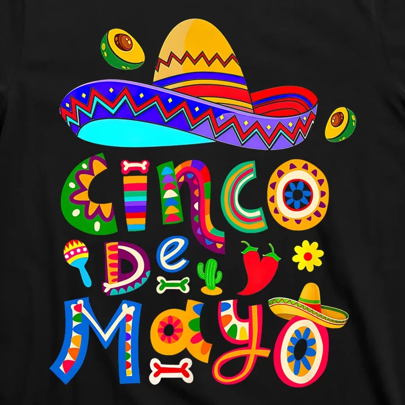 Cinco De Mayo Mexican Fiesta 5 De Mayo T-Shirt