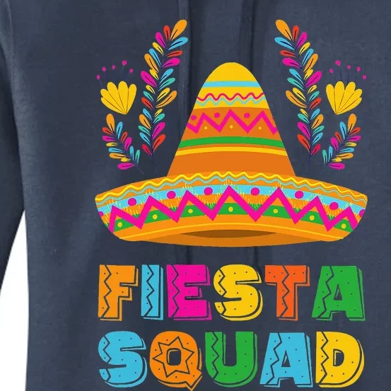 Cinco de Mayo Fiesta Squad Family Matching Group Women's Pullover Hoodie