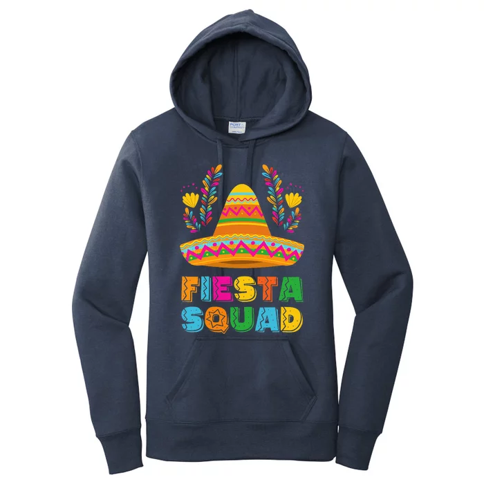 Cinco de Mayo Fiesta Squad Family Matching Group Women's Pullover Hoodie