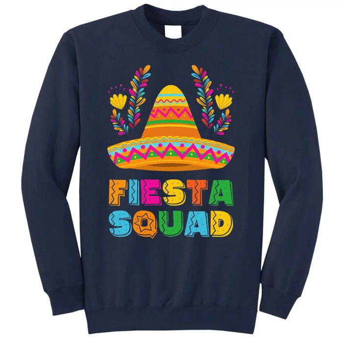 Cinco de Mayo Fiesta Squad Family Matching Group Tall Sweatshirt