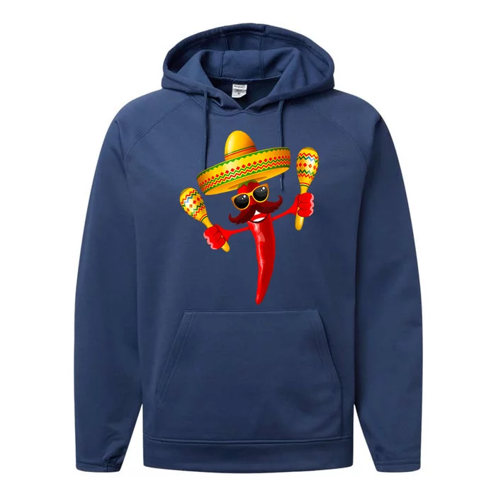 Cinco De Mayo Lets Fiesta Squad 5 De Mayo Mexican Fiesta Performance Fleece Hoodie