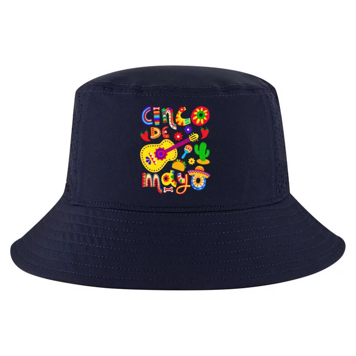 Cinco De Mayo Mexican Fiesta 5 De Mayo Cool Comfort Performance Bucket Hat