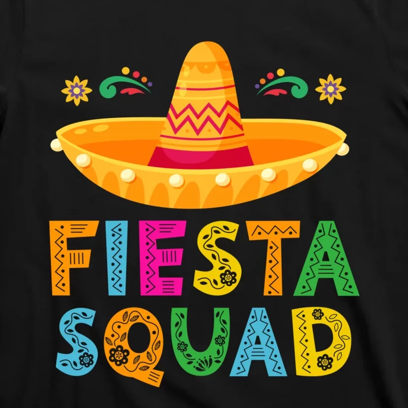 Cinco De Mayo Fiesta Squad Mexican Party Cinco De Mayo Party T-Shirt