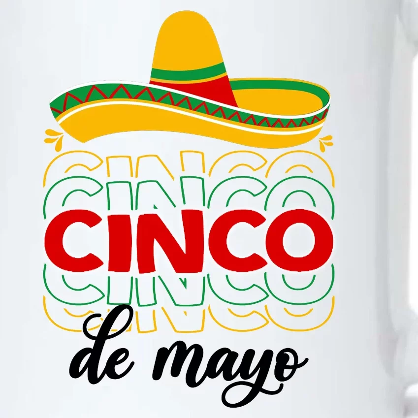 Cinco De Mayo Fiesta Retro Black Color Changing Mug