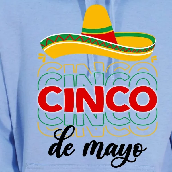 Cinco De Mayo Fiesta Retro Unisex Surf Hoodie