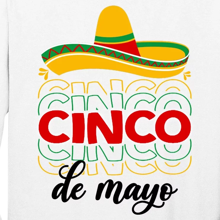 Cinco De Mayo Fiesta Retro Long Sleeve Shirt