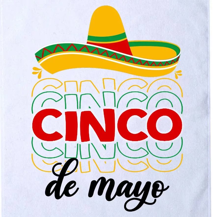 Cinco De Mayo Fiesta Retro Platinum Collection Golf Towel