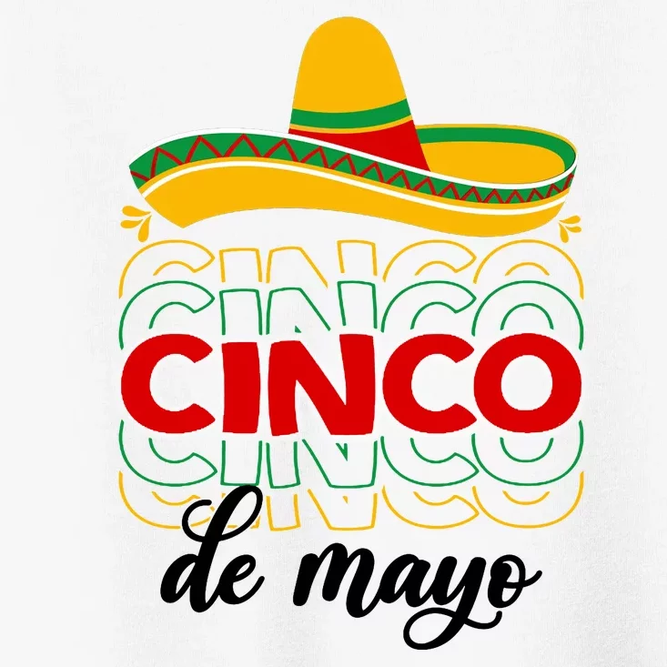 Cinco De Mayo Fiesta Retro Toddler T-Shirt