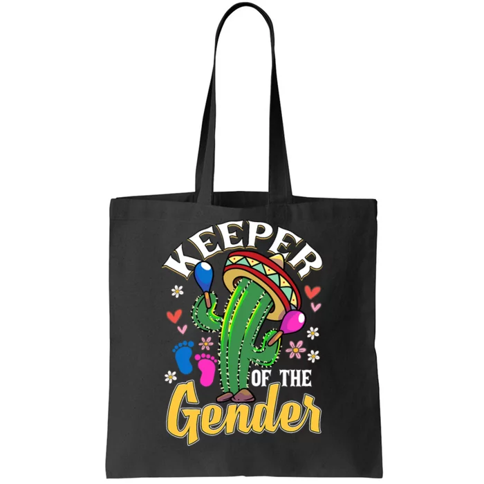 Cinco De Mayo Baby Shower Gender Reveal Keeper Of The Gender Tote Bag