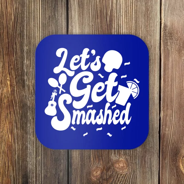 Cinco De Mayo Donkey O Lets Get Smashed Gift Coaster