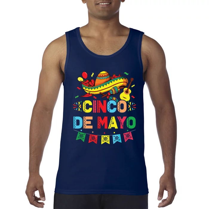 Cinco De Mayo Mexican Fiesta 5 De Mayo Tank Top