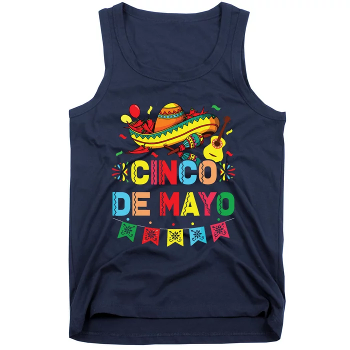 Cinco De Mayo Mexican Fiesta 5 De Mayo Tank Top