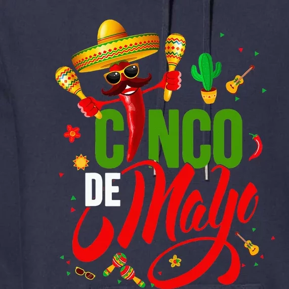 Cinco De Mayo Mexican Fiesta 5 De Mayo Premium Hoodie