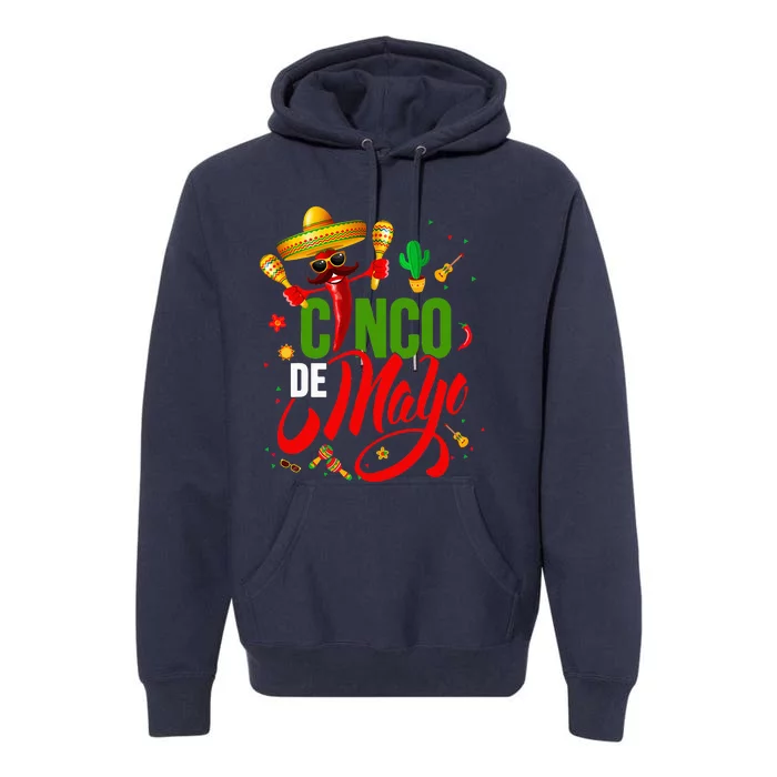 Cinco De Mayo Mexican Fiesta 5 De Mayo Premium Hoodie