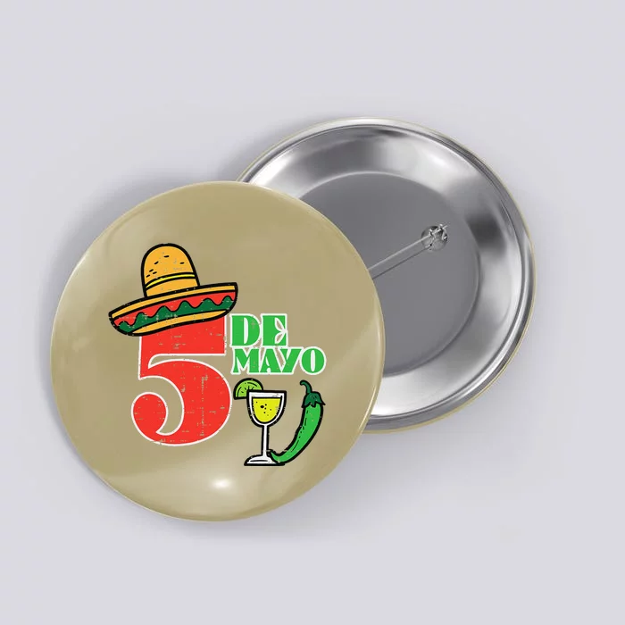 Cinco De Mayo 5 Cinco De Mayo Mexican Fiesta Party Button