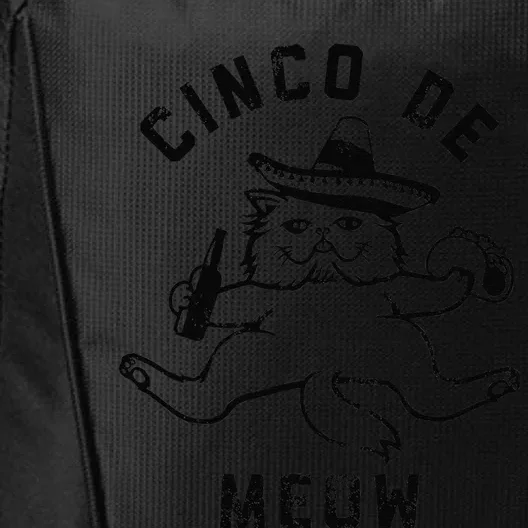 Cinco De Meow Fiesta Mexican Cat Taco Women Funny Gift City Backpack