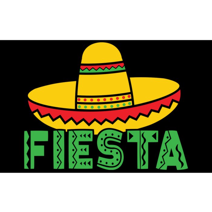 Cinco De Mayo Let's Fiesta Sombrero Hat Funny Gift Bumper Sticker