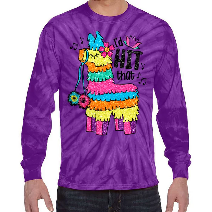 Cinco De Mayo Id Hit That Tie-Dye Long Sleeve Shirt