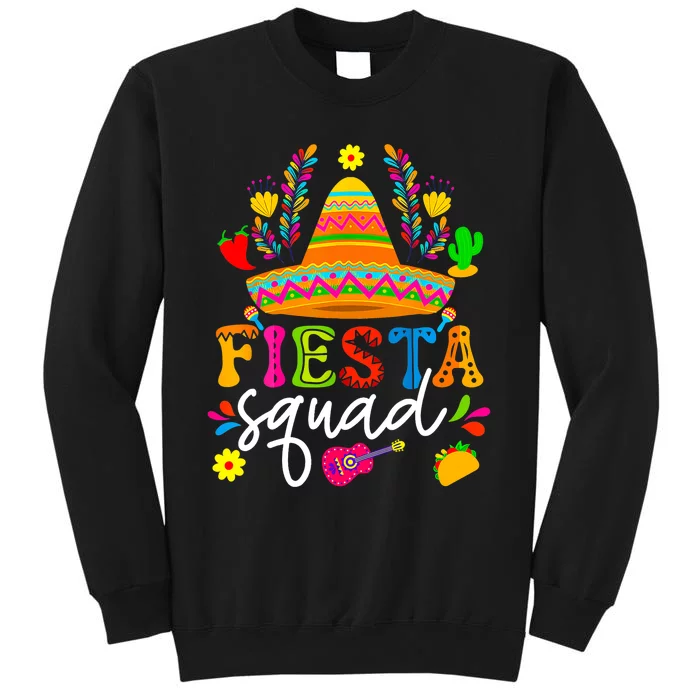 Cinco De Mayo Fiesta Squad Mexican Party Cinco De Mayo Party Sweatshirt